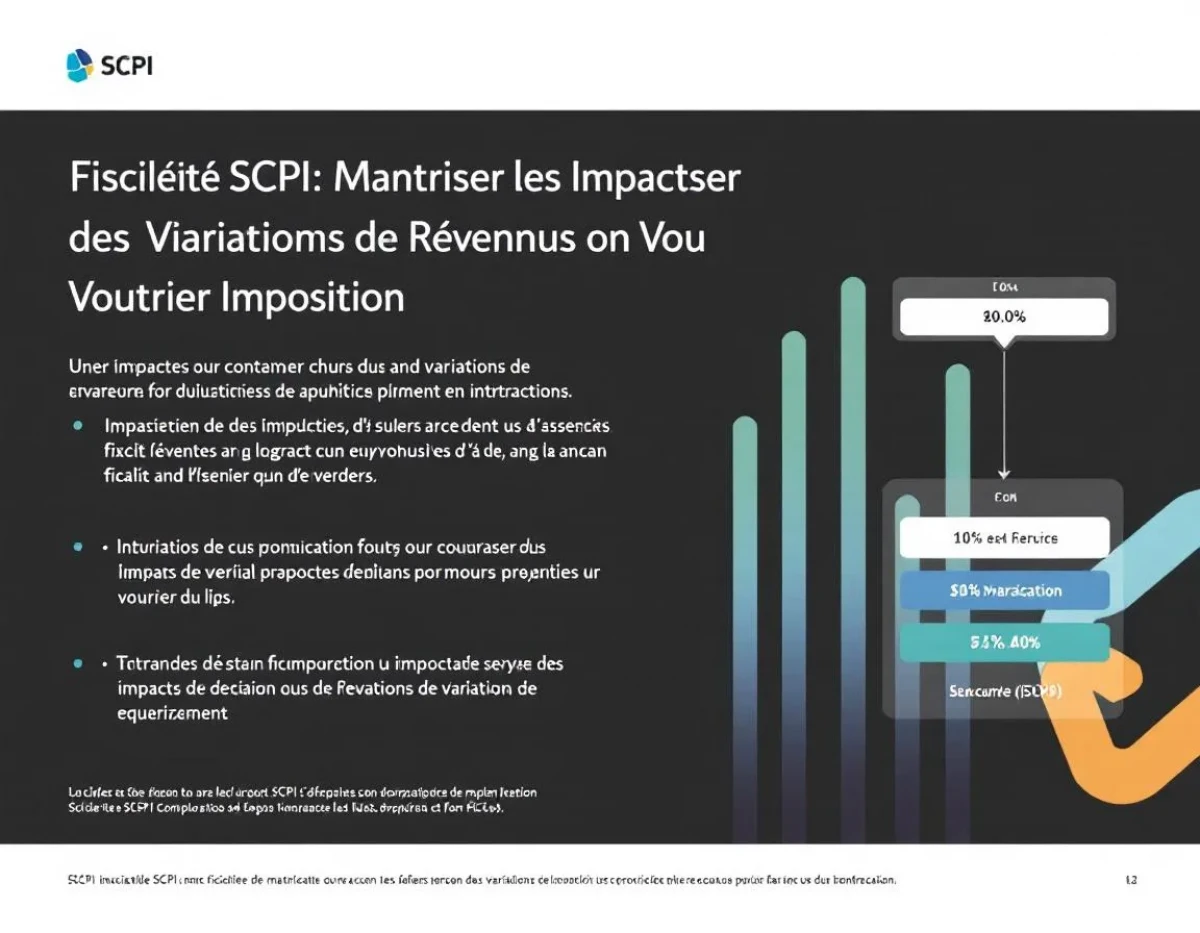 Fiscalité SCPI : Maîtriser les Impacts des Variations de Revenus sur Votre Imposition