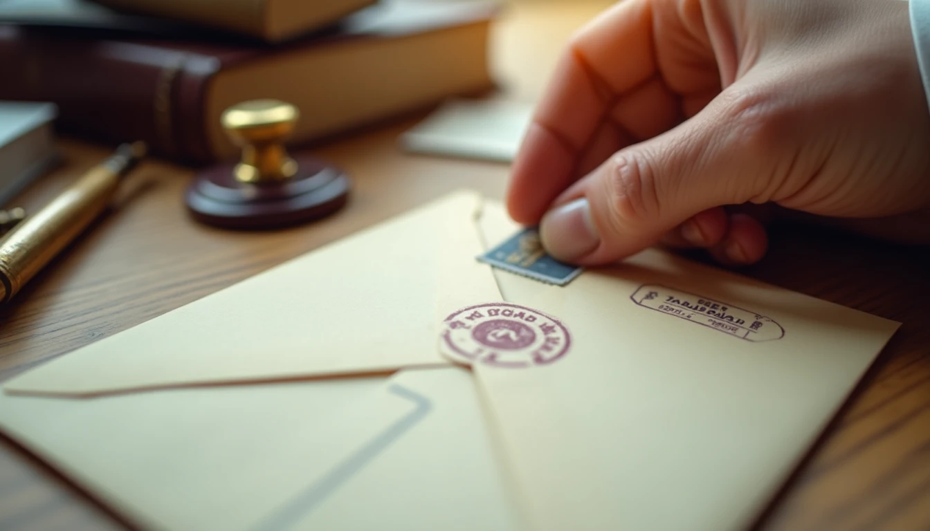 Affranchissement postal : comment affranchir une lettre officielle