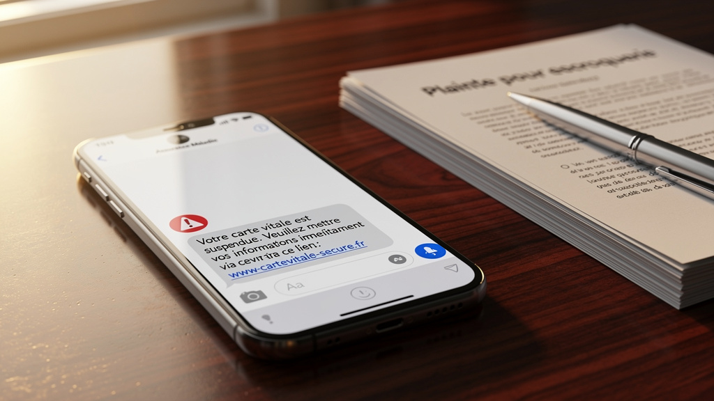 Arnaque carte vitale sms : un fléau qui touche tout le monde